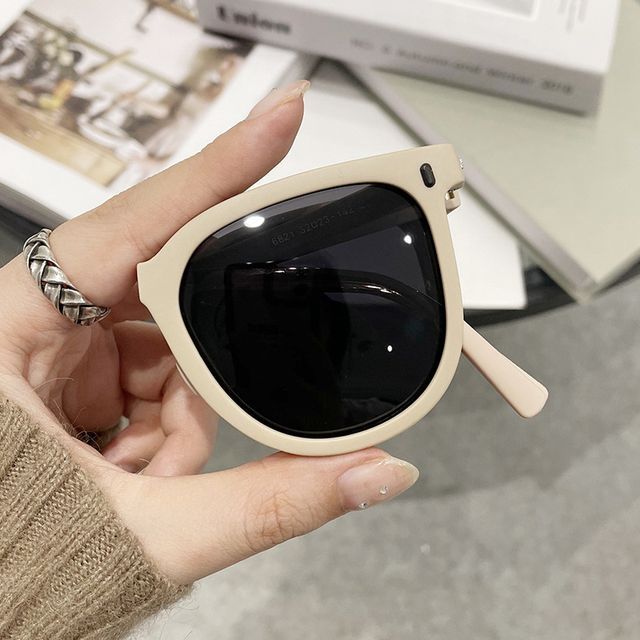 Case Sunglasses Foldable / Retro Sunglass