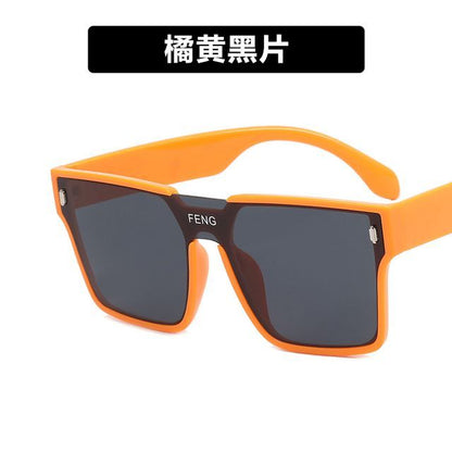 Lettering Sunglasses Retro