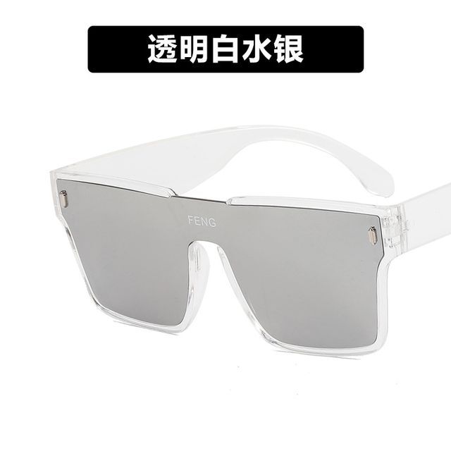 Lettering Sunglasses Retro