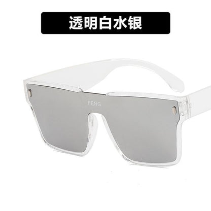 Lettering Sunglasses Retro