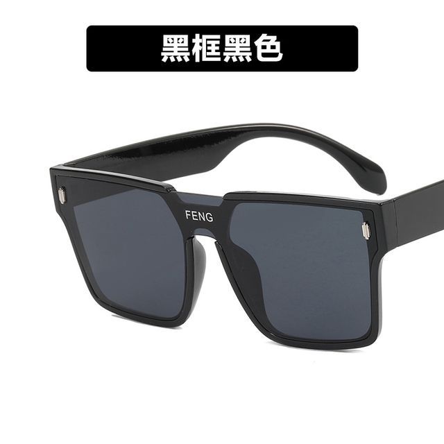 Lettering Sunglasses Retro