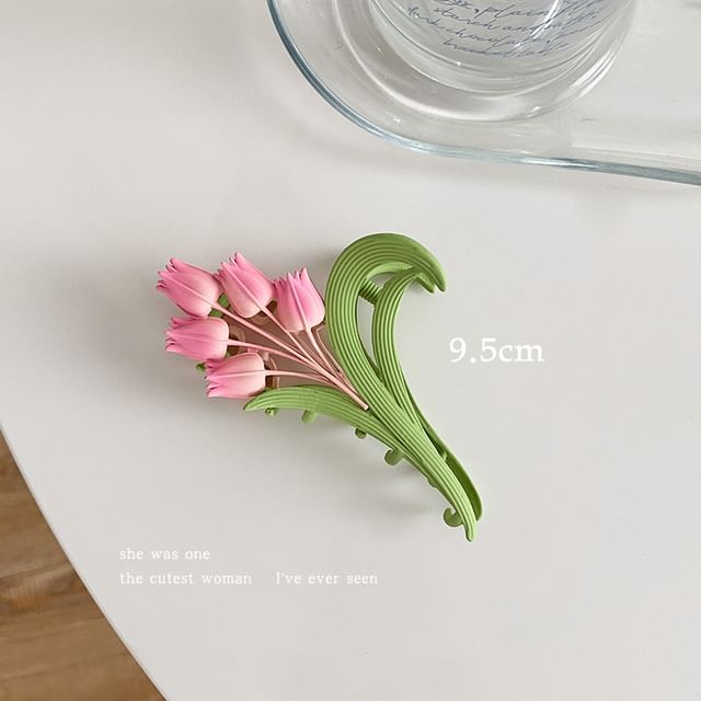 Floral Hair Claw / Hair Clip