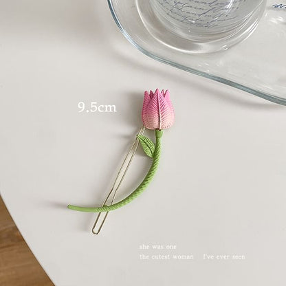 Floral Hair Claw / Hair Clip