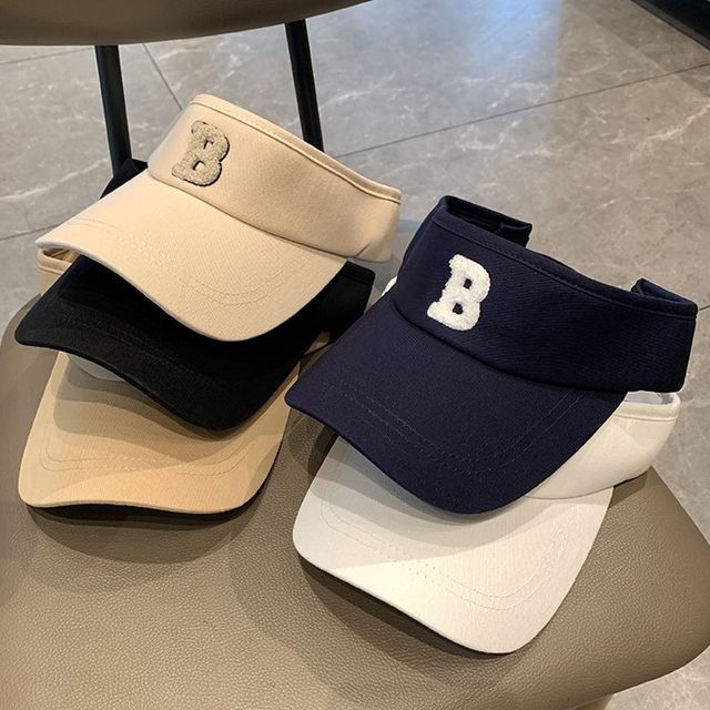 Letter B Visor Hat