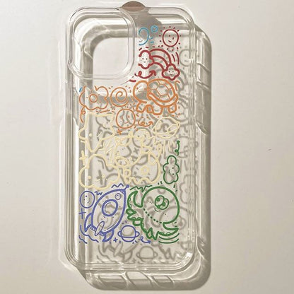 Transparent Cartoon Phone Case