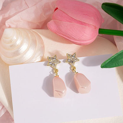 Flower Stud Earring / Drop Earring