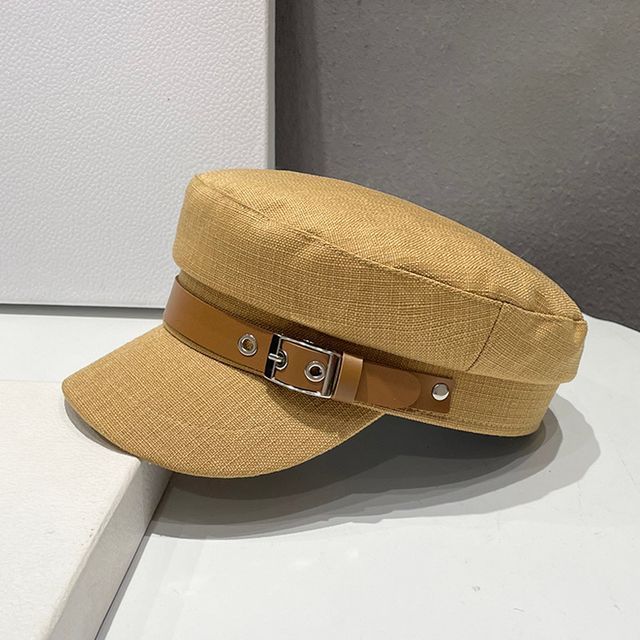 Belt Military Cotton Linen Cap