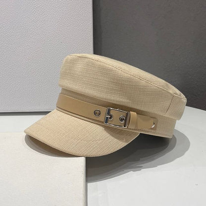 Belt Military Cotton Linen Cap