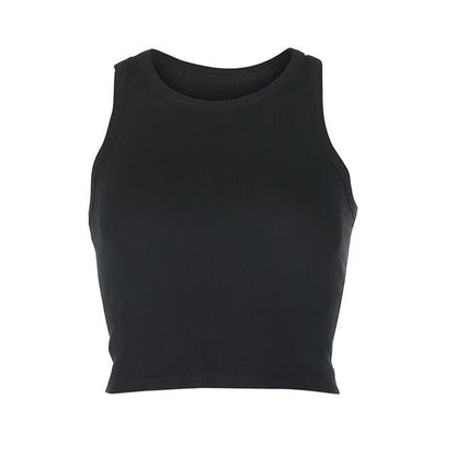 Tank Plain Top Cropped