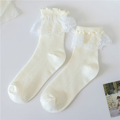 Ruffled Socks