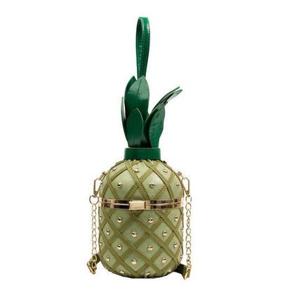 Bag Box Shaped Pineapple Crossbody