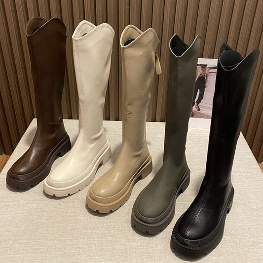 Boots Platform Cowboy Tall