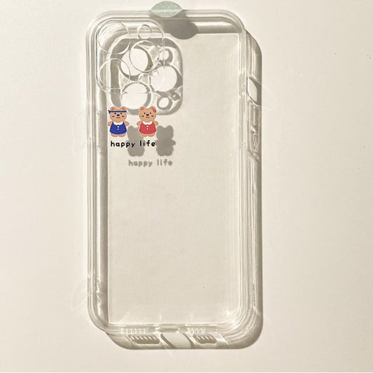 Case Transparent Phone Bear