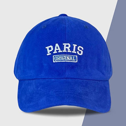 Lettering Baseball Cap Embroidered