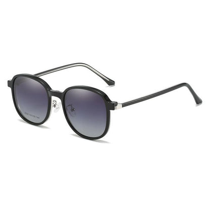Snap Magnetic Sunglasses with Glasses Round On