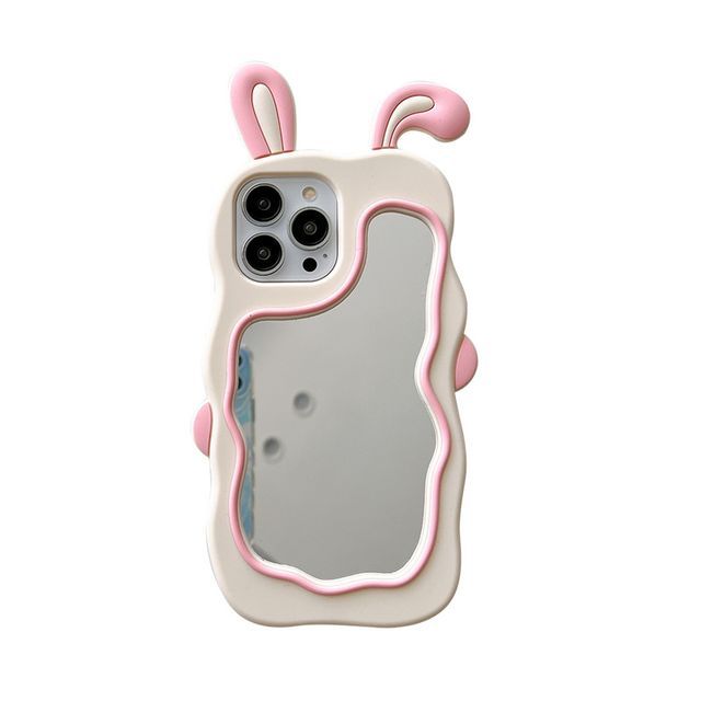 Case Mirrored Rabbit Phone