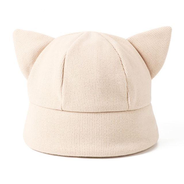 Cat Knit Hat Ear Bucket