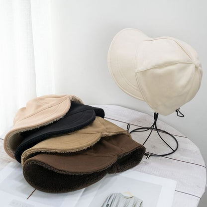 Plain Bucket Hat Chenille