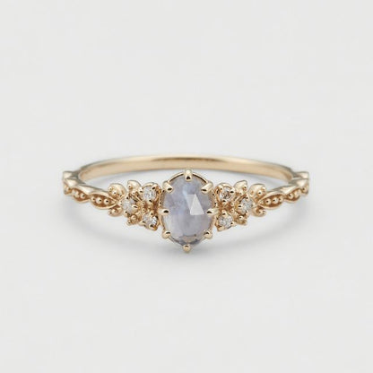 Ring Necklace Gemstone /