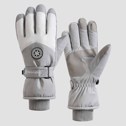 Snowflake Touchscreen Padded Gloves