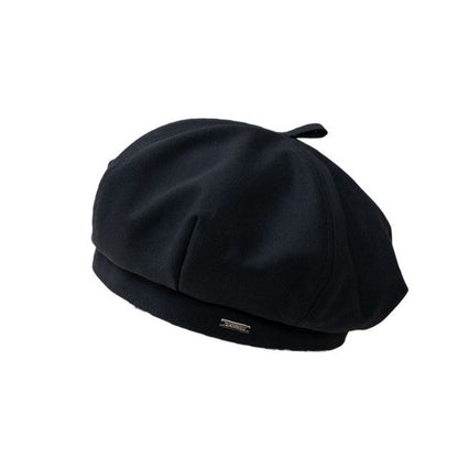 Metal Tag Plain Beret