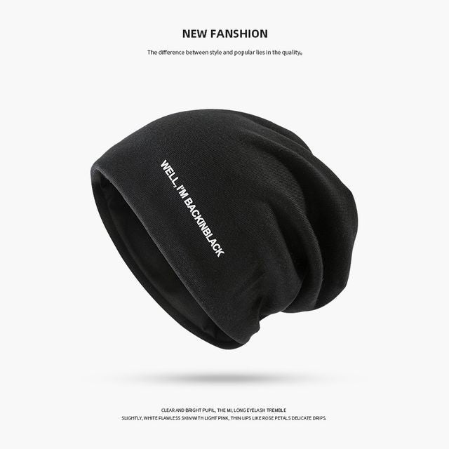 Knit Lettering Beanie