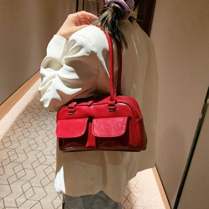 Leather Faux Bag Shoulder