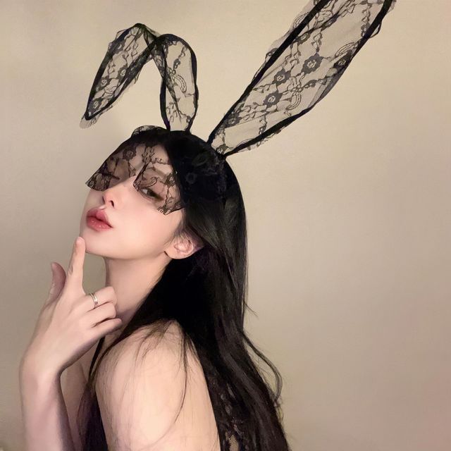 Rabbit Ear Lace Headband