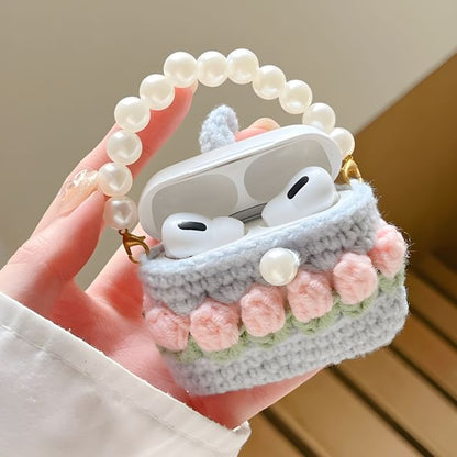 Tulip Faux Pearl AirPods / Pro Earphone Case Skin