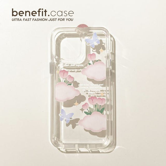 Case Transparent Tulip Phone