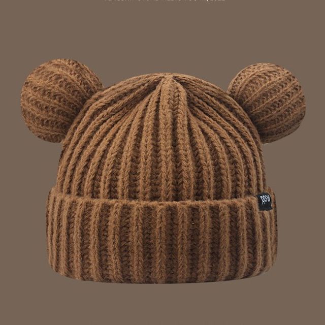 Ear Bear Knit Beanie