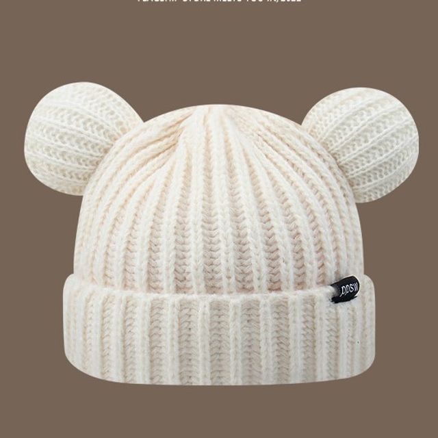 Ear Bear Knit Beanie