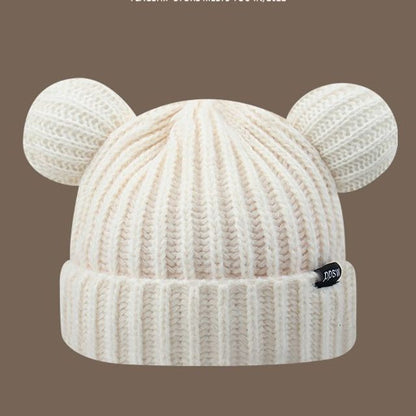 Ear Bear Knit Beanie