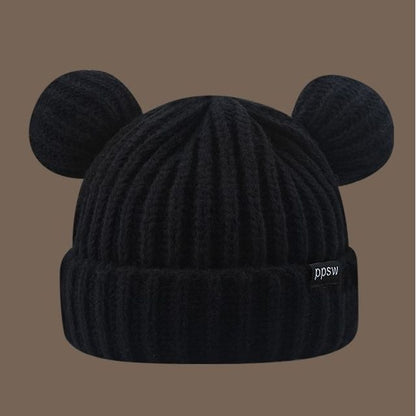 Ear Bear Knit Beanie