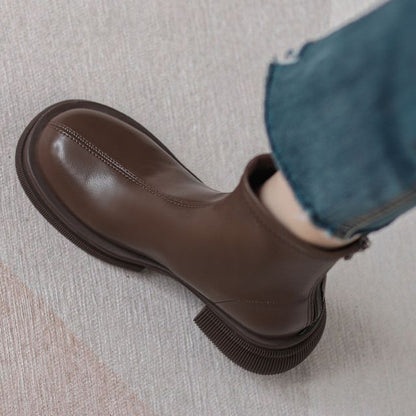 Short Boots Platform