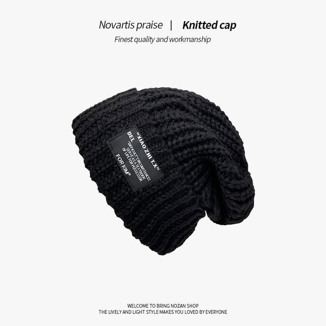 Knit Cable Beanie Applique