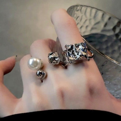 Bague ouverte en alliage