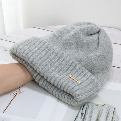 Beanie Logo Knit