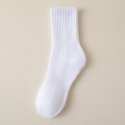 Plain Ribbed Socks / Set