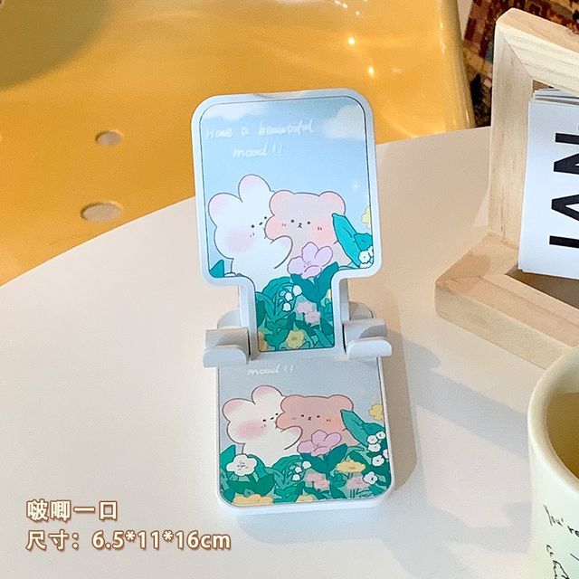 Print Foldable Desktop Phone Stand (various designs)