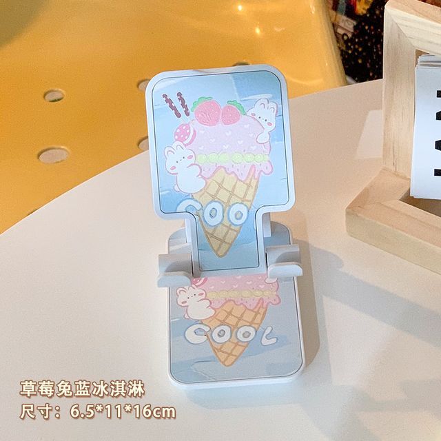 Print Foldable Desktop Phone Stand (various designs)