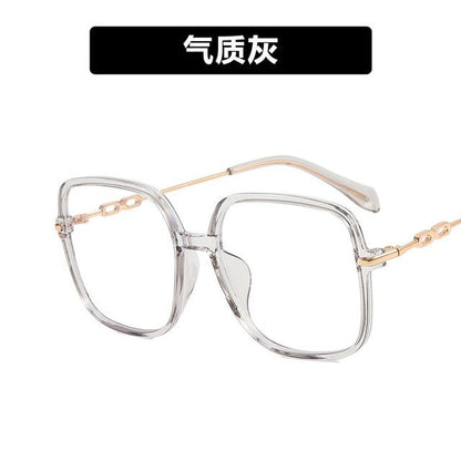 Blue Blocking Frame Eyeglasses Round Light