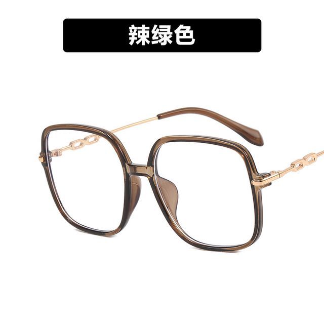 Blue Blocking Frame Eyeglasses Round Light