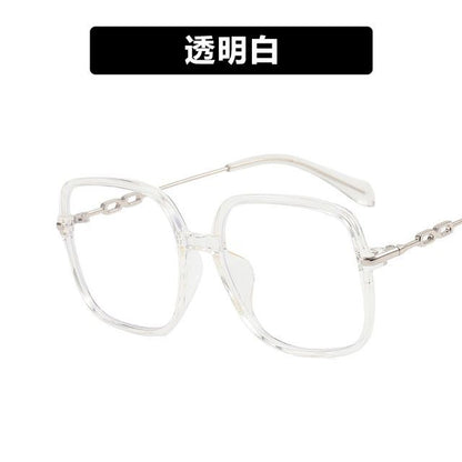Blue Blocking Frame Eyeglasses Round Light