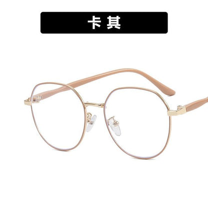 Blocking Light Eyeglasses Frame Round Blue