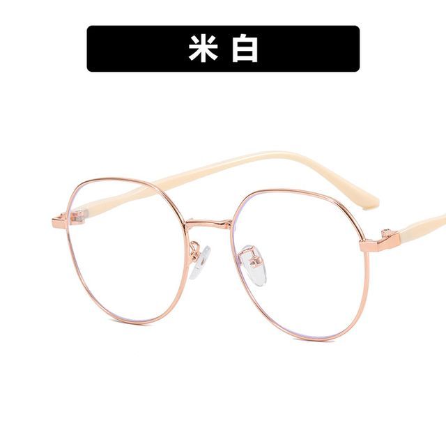 Blocking Light Eyeglasses Frame Round Blue
