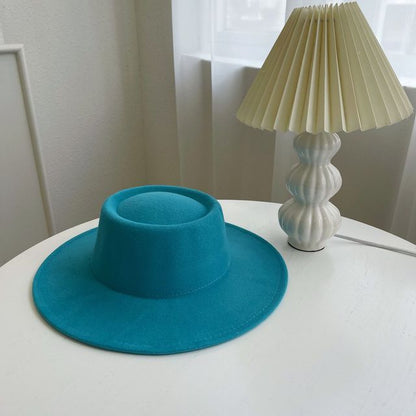 Wide Plain Hat Brim