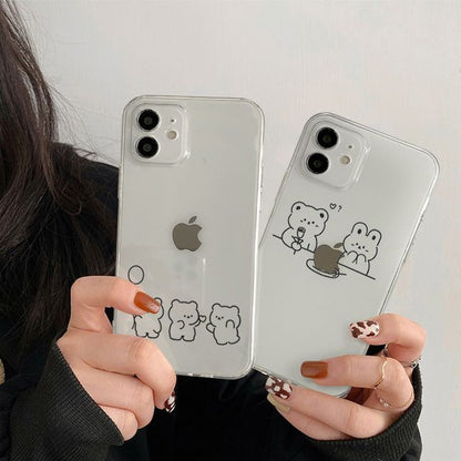 Case Animal Transparent Phone