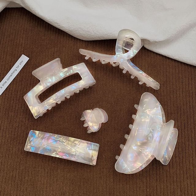 Iridescent Claw Clip Hair /