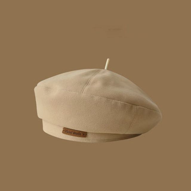 Hat Lettering Applique Beret